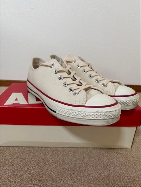 CONVERSE ALL STAR J OX 生成り 26.5センチ 日本製