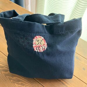 ミニトート ぴんくだるまちゃん