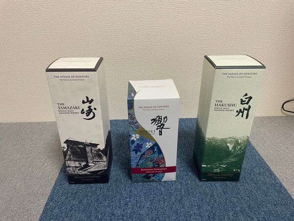 3本セット 山崎 白州 Story of the Distillery 2025 響ブロッサムハーモニー