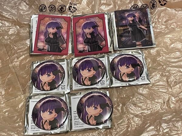 Fate 20周年記念 コンサート 缶バッジ クリアカード 間桐桜