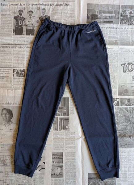 モンベルmont-bell キッズ140 ウィックロンパンツ UVカット紫外線遮へい率90%以上