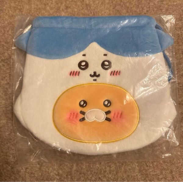 韓国限定 ちいかわ カカオフレンズ カカオ コラボ ポーチ ハチワレ