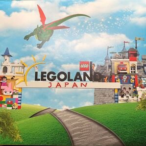 【新品未使用】レゴランド・ジャパン三色ボールペン 赤 青 緑 3色 インク交換可能 メイドインジャパン