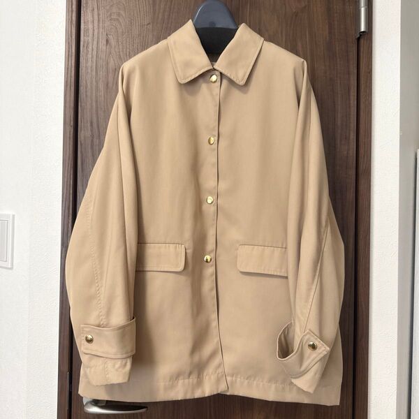【美品】OHGA オオガ トレンチコート ノベルティ付き