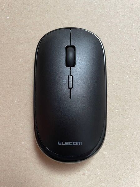 未使用に近い エレコム Bluetoothマウス Slint 薄型 静音 4ボタン ブラック M-TM10BBBK/EC