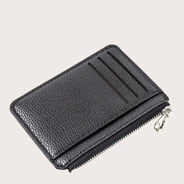 【新品未使用】ブラックコインケース 小銭入れ 財布 カードケース
