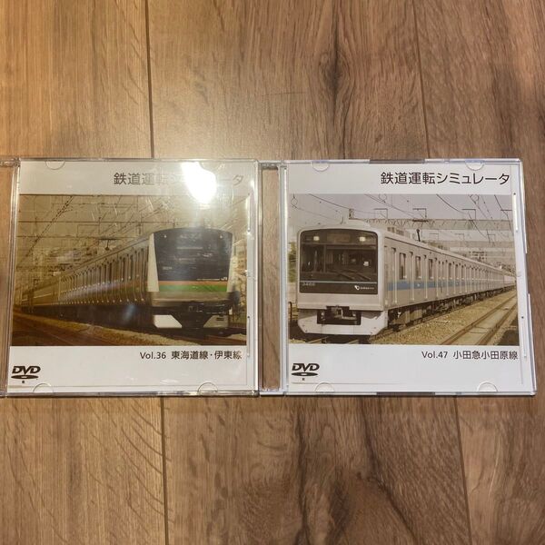鉄道運転シリーズDVD 2枚セット Vol.36,47