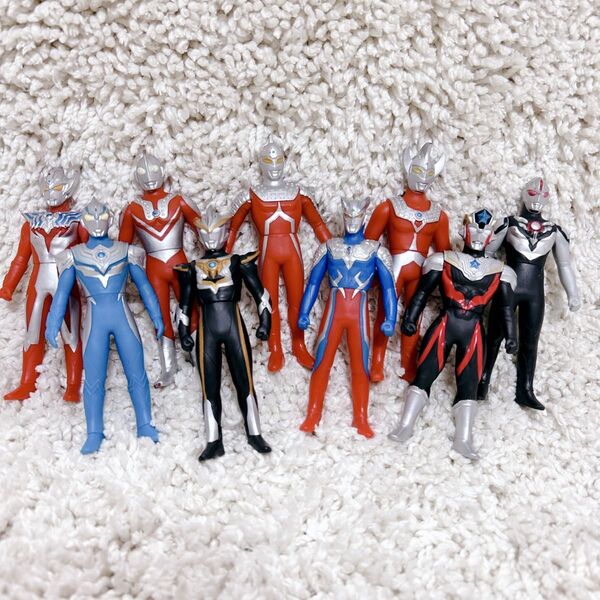 【まとめ売り】 ウルトラヒーローズシリーズ ウルトラマン ソフビ 円谷プロ セブン タロウ ゾフィー タイガ ゼロ セット まとめ