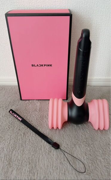 【極美品】BLACKPINK OFFICIAL LIGHT STICK Ver.2 ピコピコハンマー ペンライト 公式 グッズ