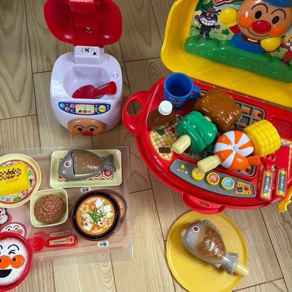 アンパンマン おままごと 玩具 炊飯器 BBQコンロ ホビー 知育玩具 ジョイパレット