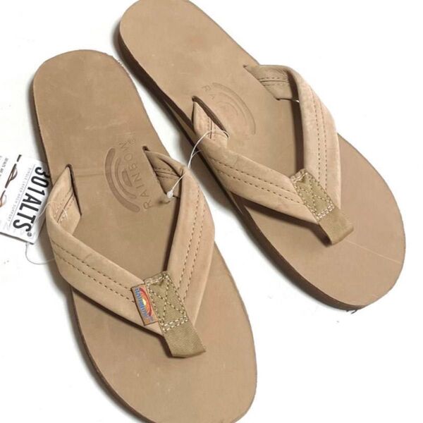 新品 レインボーサンダル ヌバック メンズ SMALL 未使用 RAINBOW SANDALS