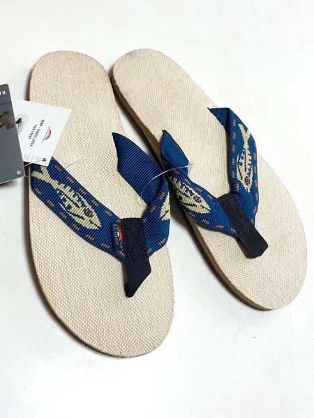 新品 RAINBOW SANDALS メンズHEMP MEDIUM レインボーサンダル 未使用