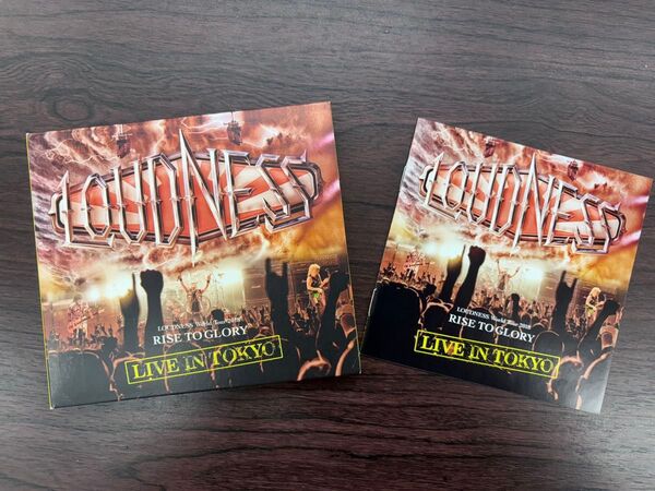 美品★LOUDNESS/Live in Tokyo RISE TO GLORY 2018★2CD+DVD/輸入盤 RIOT V