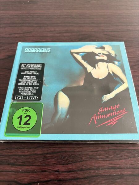 美品★Scorpions/スコーピオンズ★Savage Amusement/50th リマスタ音源/CD+DVD
