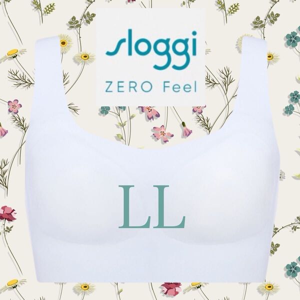 LL1枚◆トリンプ◆スロギー ゼロフィール ◆ハーフトップ◆ライトブルー