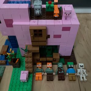 レゴ互換 マインクラフト ブタのおうち まとめ売り