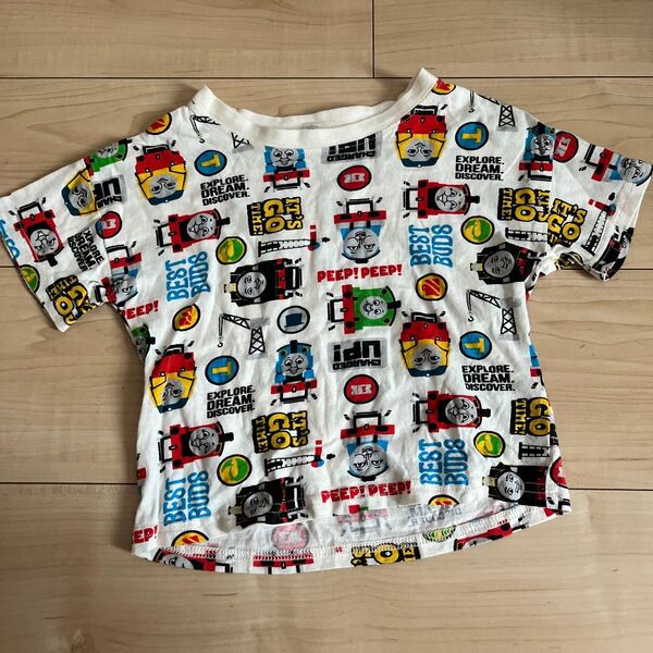 ベビー服 トップス Tシャツ きかんしゃトーマス 90cm