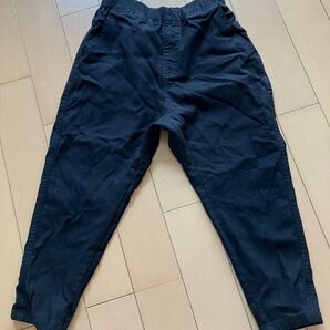 西松屋 キッズロングパンツ 黒 サイズ110 ゆったりパンツ