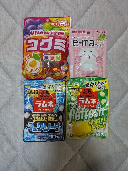 お菓子まとめ売り コグミ e-maのど飴 森永ラムネ