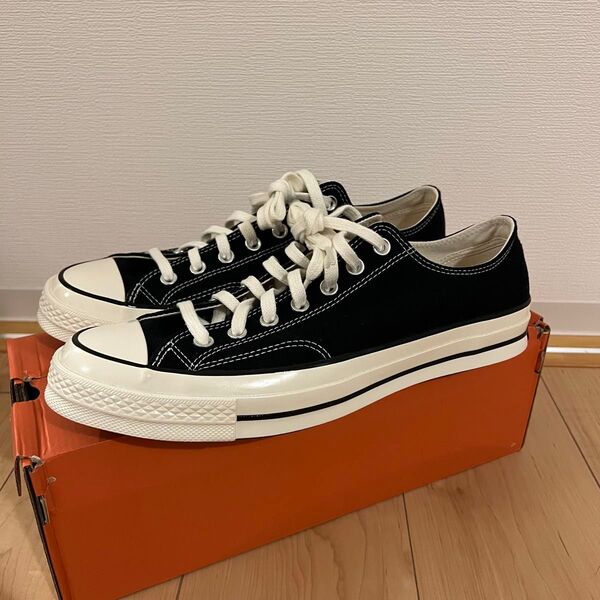新品 CONVERSE CT70 Chuck Taylor Low 29 コンバース ロー Black 黒 ブラック