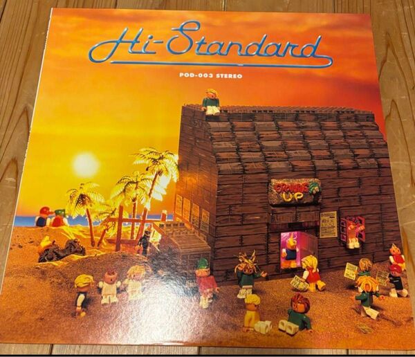 Hi-STANDARD growing up レコード LP メロコア パンク