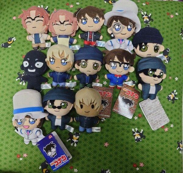 名探偵コナン キーチェーンマスコット コナン 新一 怪盗キッド 安室 赤井 沖矢