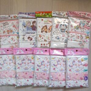 子供用マスク ガーゼマスク 給食マスク キティ マイメロディ 子供用ガーゼマスク 30枚