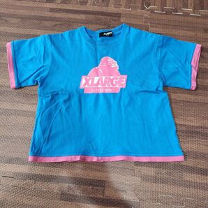 XLARGEキッズ Tシャツ 100 ブルー