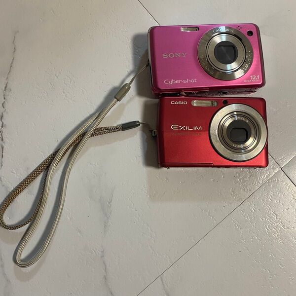 CASIO SONY コンパクトデジタルカメラ デジカメ カシオ EX-Z700 DSC-W220