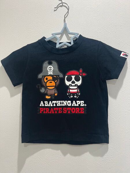 A BATHING APE PIRATE STORE Tシャツ 90cm