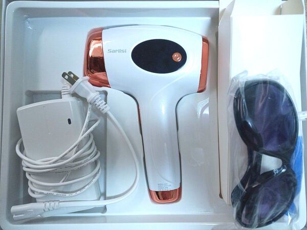 Sarlisi 家庭用脱毛器 ホワイト/ローズゴールド