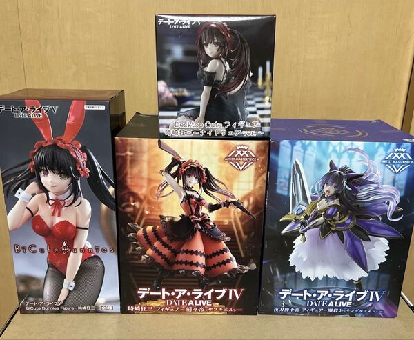 デート ア ライブ フィギュア まとめ売り 時崎狂美 夜刀神十香