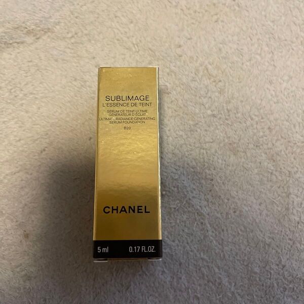 CHANEL シャネル サブリマージュ レサンス ドゥ タン B20 サンプル