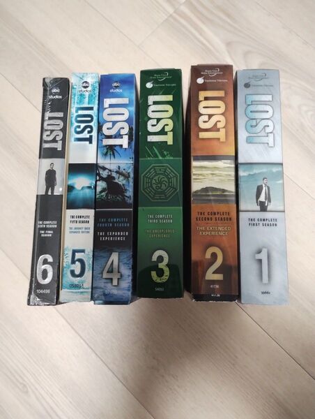 DVD 海外ドラマ LOST 全6巻 英語版