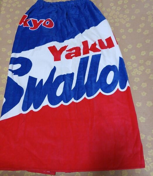 新品 東京ヤクルトスワローズ ラップタオル 巻きタオル 球団旗
