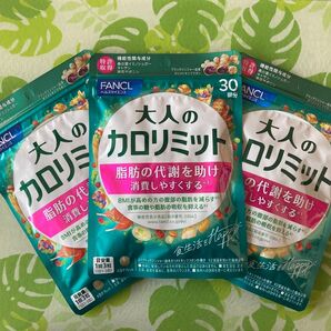 大人のカロリミット30回分(90粒)×3袋