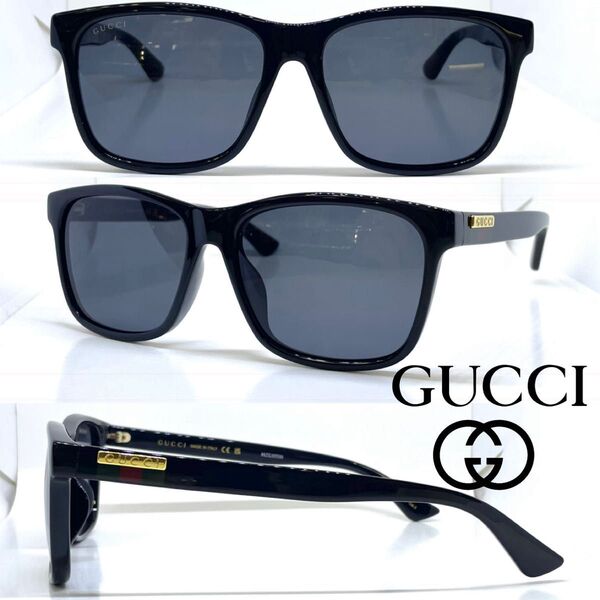 グッチ GUCCI サングラス GG0746SA 001 ブラック グレー