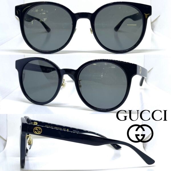 グッチ GUCCI サングラス GG1339SK 001 ブラック グレー ② 25SI-088