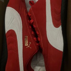 新品タグ付き★貴重な27cm★プーマ PUMA スピードキャット レッド★赤★ユニセックス