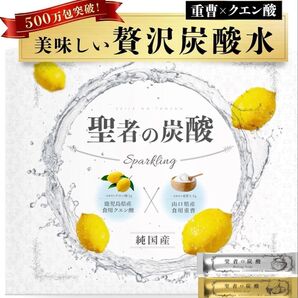 聖者の炭酸 【純国産】 重曹クエン酸水用 食用重曹×食用クエン酸 結喜堂