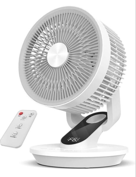【2025年業界トップモデル 節電】サーキュレーター DCモーター 強力 首振り