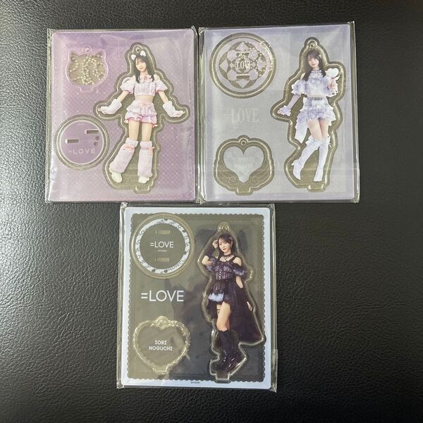 イコラブ 野口衣織 アクスタ7周年衣装 猫衣装 魔法少女アリーナツアー2025 黒衣装