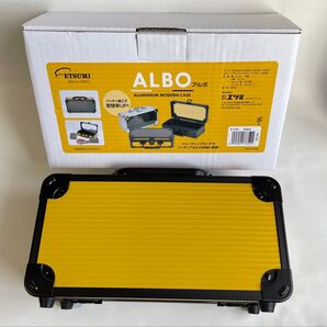 アルミケース アルボ イエロー 新品未使用 トレーディングカード、フィギュア 収納