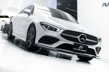 【FUTURE DESIGN】BENZ メルセデス・ベンツ CLA-Class C118 X118 フロント用リップスポイラー 本物DryCarbon ドライカーボン 180 200 35_画像2