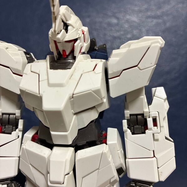RX-0 ユニコーンガンダム MG 組立済プラモデル ガンプラ