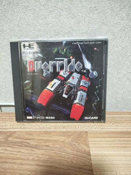 PCエンジン オーバーライド 動作確認済 HuCARD ソフト