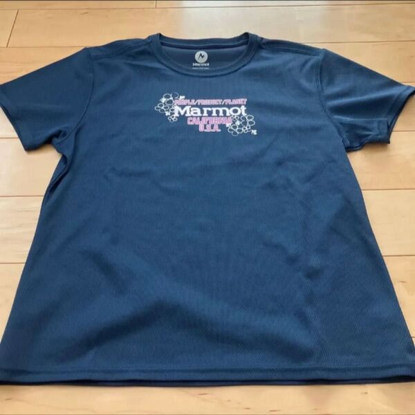 Tシャツ 半袖 marmot マーモット L アウトドア レディース