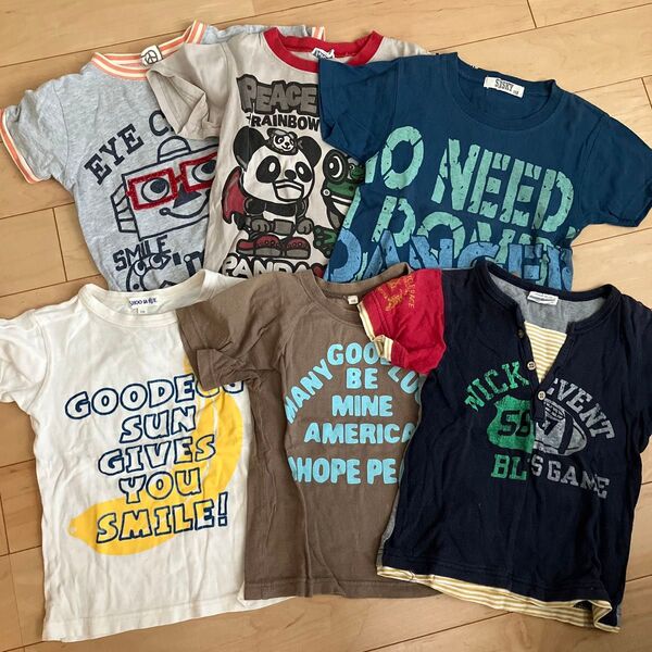 110 男の子 tシャツ まとめ売り セット 半袖