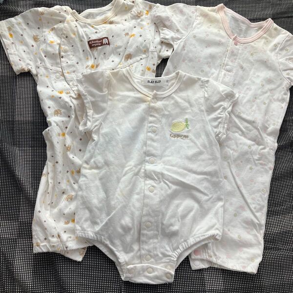 カバーオール ロンパース ベビー服 50-60 新生児 70 スラスリ コムサ まとめ売り セット 半袖