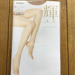 ATSUGI アツギ アスティーグ パンティーストッキング 輝 光沢 スキニーベージュ M〜L
